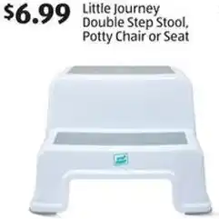 Aldi Little Journey Double Step Stool, Potty Chair or Seat offer