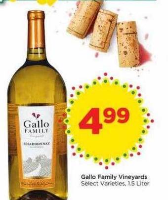 Food 4 Less Gallo Family Vineyards offer