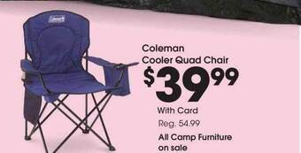 Fred Meyer Coleman Cooler Quad Chair offer