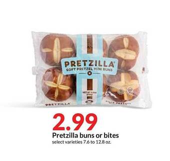 Hy-Vee Pretzilla Buns Or Bites offer