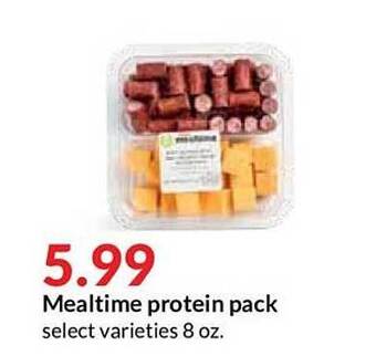Hy-Vee Mealtime Protein Pack offer