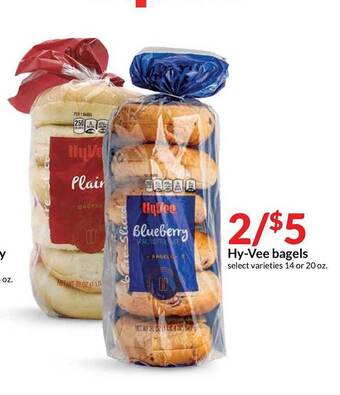 Hy-Vee Hy-Vee Bagels offer