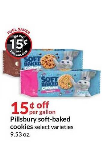 Hy-Vee Pillsbury Soft-Baked Cookies offer