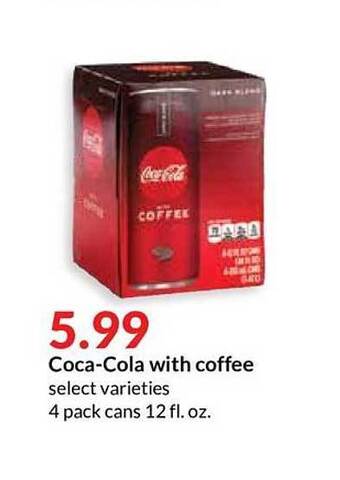 Hy-Vee Coca-Cola With Coffee offer
