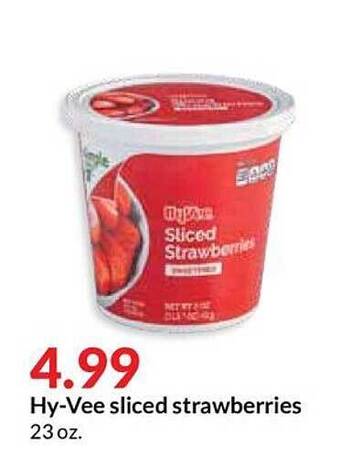 Hy-Vee Hy-Vee Sliced Strawberries offer