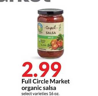 Hy-Vee Full Circle Market Organic Salsa offer
