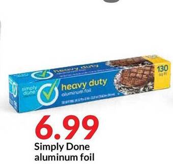 Hy-Vee Simply Done Aluminum Foil offer