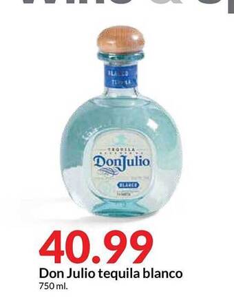 Hy-Vee Don Julio Tequila Blanco offer