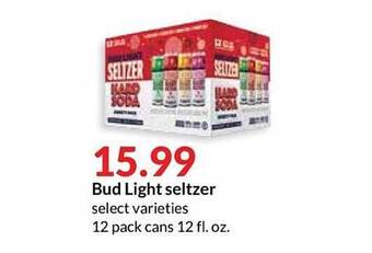 Hy-Vee Bud Light Seltzer offer