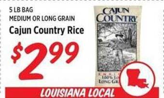 Rouses Cajun Country Rice offer