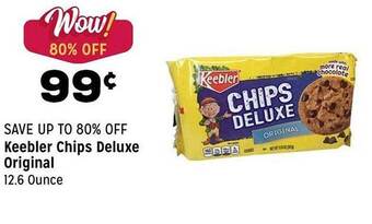 Grocery Outlet Keebler Chips Deluxe Original offer