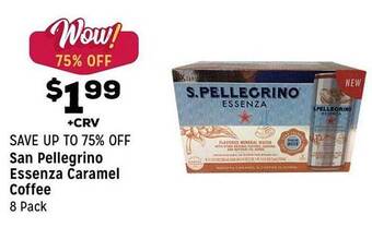 Grocery Outlet San Pellegrino Essenza Caramel Coffee offer