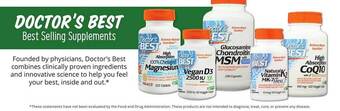 Sprouts Farmers Market Doctor's Best offer