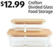 Aldi Crofton Divided Glass Food Storage offer