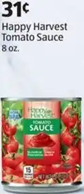 Aldi Happy Harvest Tomato Sauce 8 oz. offer