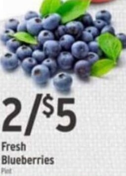 Brookshire's Fresh Blueberries offer