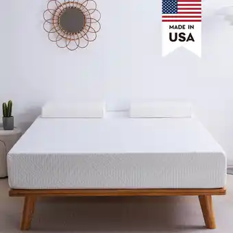 Walmart EGO Memory Foam Mattress, 8 inch Medium Firm Mattress Bed in a Box Green Tea and Cooling Gel Infused CertiPUR-US Certified offer