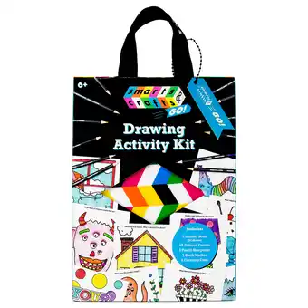 Walmart Smarts & Crafts Magic Drawing Activity Craft Kit with Case (39 Pieces) offer