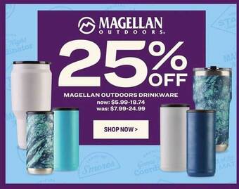 Academy Magellan Outdoors Drinkware offer
