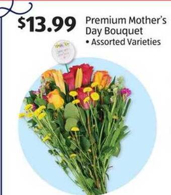 Aldi Premium Mother's Day Bouquet offer