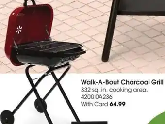 Kroger Walk-A Bout Charcoal Grill 4200.OA236 offer