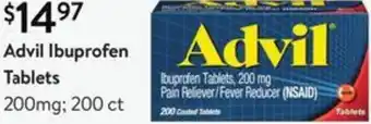Advil Ibuprofen Tablets 200mg