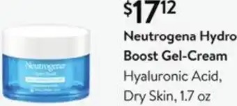 Walmart Neutrogena Hydro Boost Gel-Cream 1.7 oz. offer