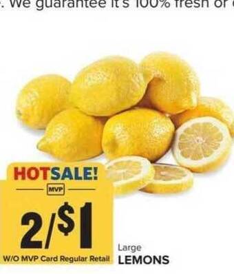 Food Lion Lemons offer