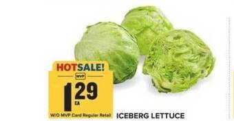 Food Lion Iceberg Lettuce offer