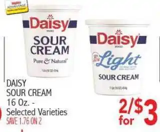 Ingles Markets Daisy Sour Cream offer