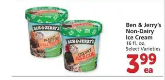 Albertsons Ben & Jerry's Non-Dairy Ice Cream offer