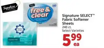 Albertsons Fabric Softener Sheets offer
