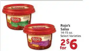 Albertsons Rojo's Salsa offer