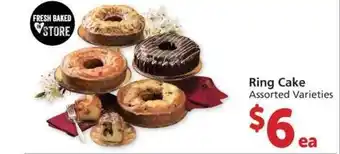 Albertsons Ring Cake offer