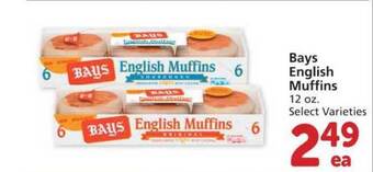 Albertsons Bays English Muffins offer