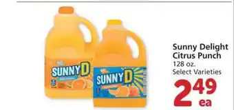 Albertsons Sunny Delight Citrus Punch offer