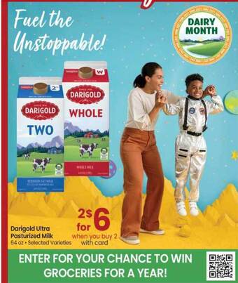 Safeway Darigold Ultra Pasturized Milk offer