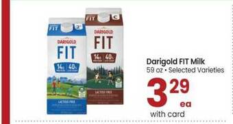 Safeway Darigold FIT Milk offer