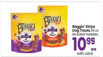 Safeway Beggin' Strips Dog Treats offer