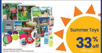 Safeway Summer Toys offer