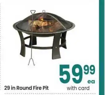 Safeway 29 In Round Fire Pit offer
