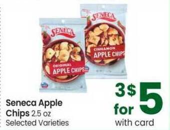 Safeway Seneca Apple Chips offer