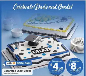 Safeway Decorated Sheet Cakes offer