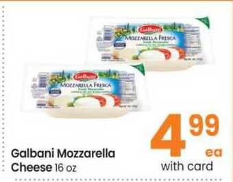 Safeway Galbani Mozzarella Cheese offer