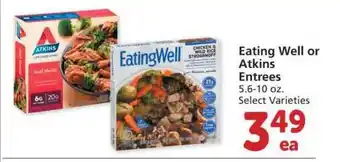 Safeway Eating Well Or Atkins Entrees offer