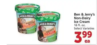 Safeway Ben & Jerry's Non-Dairy Ice Cream offer