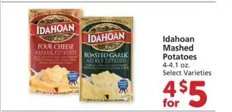 Safeway Idahoan Mashed Potatoes offer