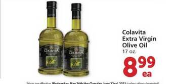 Safeway Colavita Extra Virgin Olive Oil offer
