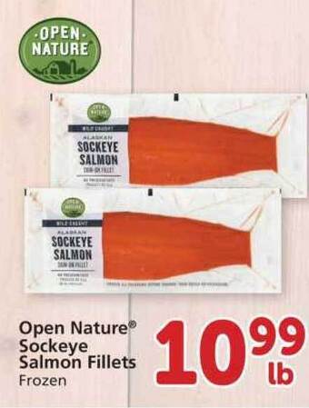 Safeway Open Nature Sockeye Salmon Fillets offer