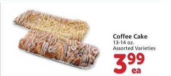 Safeway Coffee Cake offer